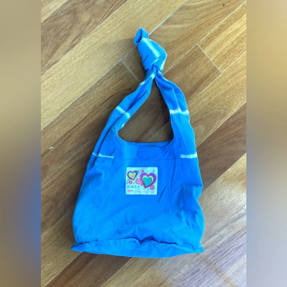 NWOT The CHILDREN'S PLACE Girls BLUE TOTE BAG Tie Dye